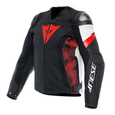 Avro 5 - Giacca da moto in pelle con inserti elasticizzati S1 e Microelastic 20 Versatile - Uomo